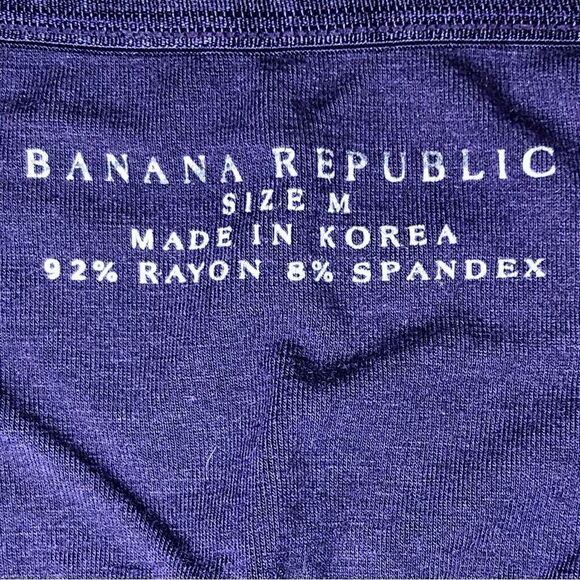 Banana Republic Cropped Camisole Top with Shelf Bra in Purple Women’s M - Picture 6 of 8